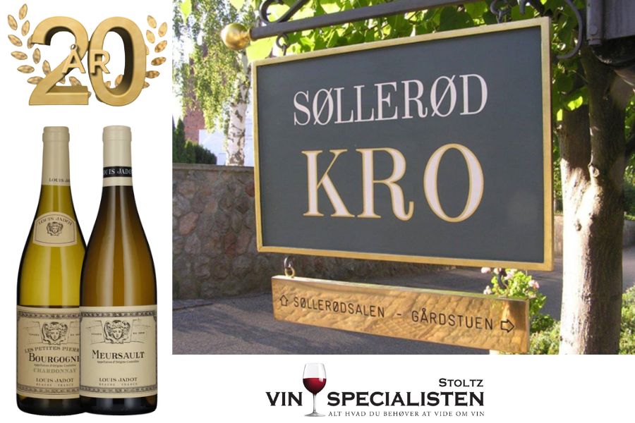Hvid Bourgogne på Søllerød Kro - vi fejrer 20 års fødselsdag 5/3 - 18.30