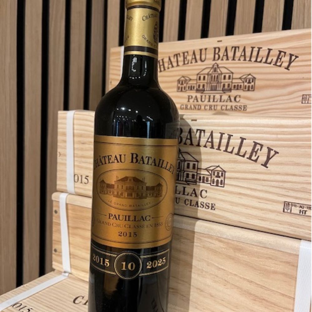 CHATEAU BATAILLEY Pauillac, 5 Cru Wooden Boxes 2015