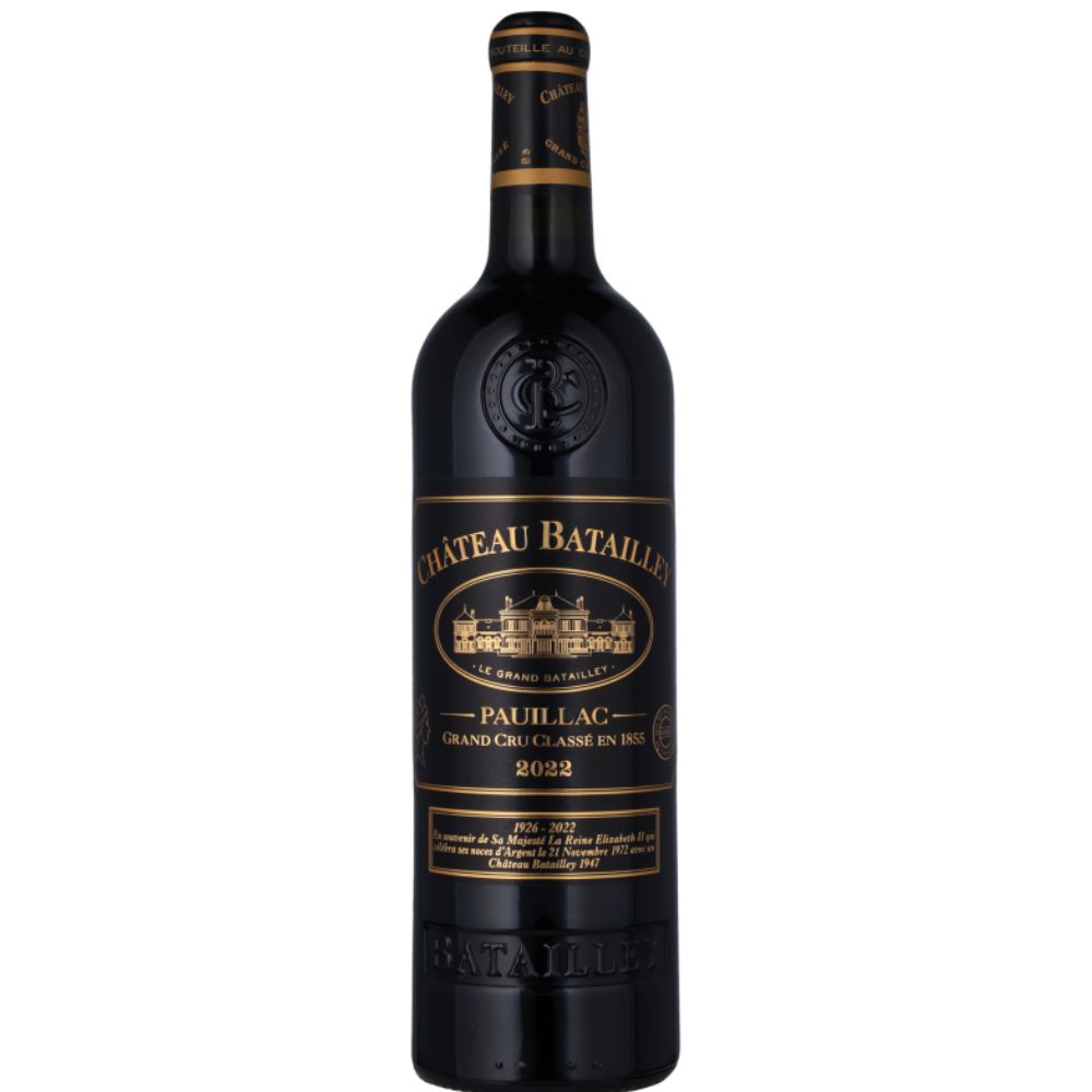 CHATEAU BATAILLEY Pauillac, 5 Cru Wooden Boxes 2022