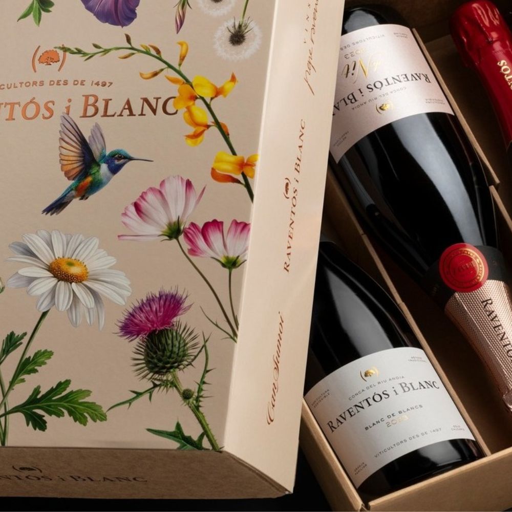 Flot gavekasse med Raventos Cava